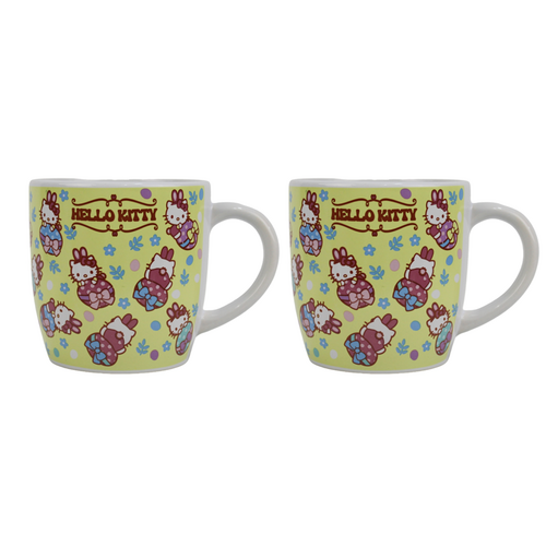 Easter Hello Kitty Ceramic Mug - 2 Pack