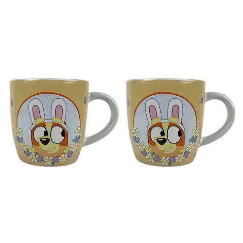 Bluey Bingo Easter Ceramic Mug - 2 Pack