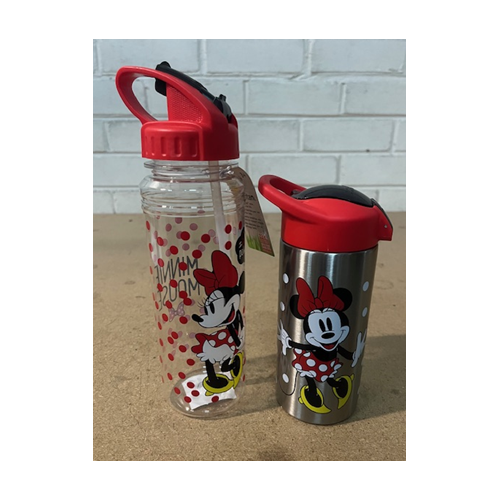Minnie Mouse 769ml Soft Spout & 577ml Stainless Steel Bottle Set