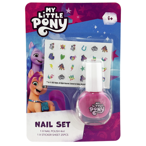 My Little Pony Nail Polish and Sticker Set 