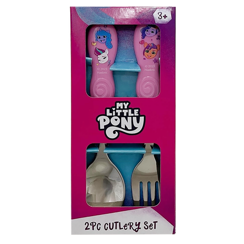My Little Pony 2pce Stainless Steel Cutlery Set