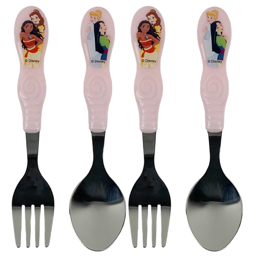 Disney Princess 2 Piece Cutlery Set - 2 Pack