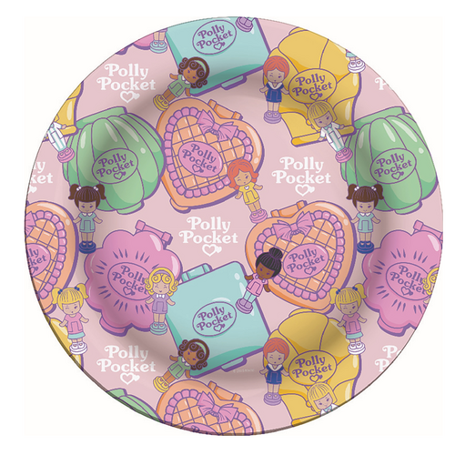 Polly Pocket Large Melamine Plate