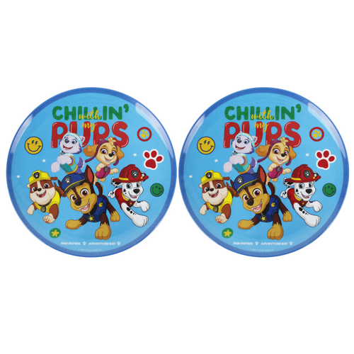 Paw Patrol Melamine Plate - 2 Pack