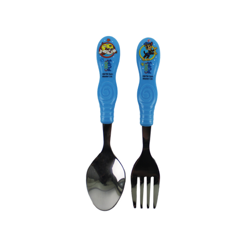 Paw Patrol 2pce Stainless Steel Cutlery Set