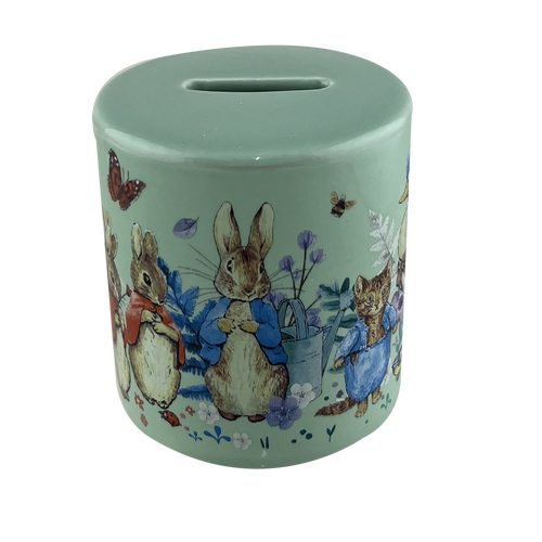 The World of Peter Rabbit Beatrix Potter Ceramic Money Box