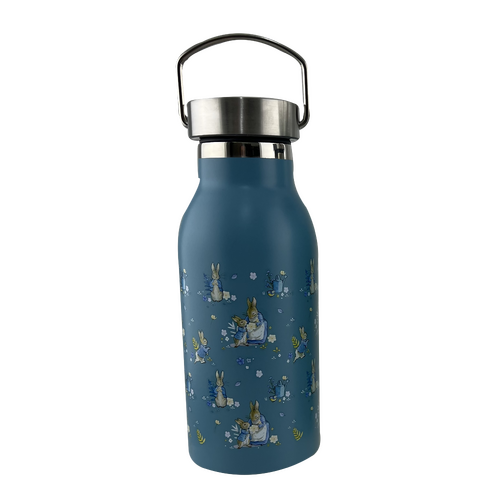 Beatrix Potter 400ml Stainless Steel Camping Bottle Blue
