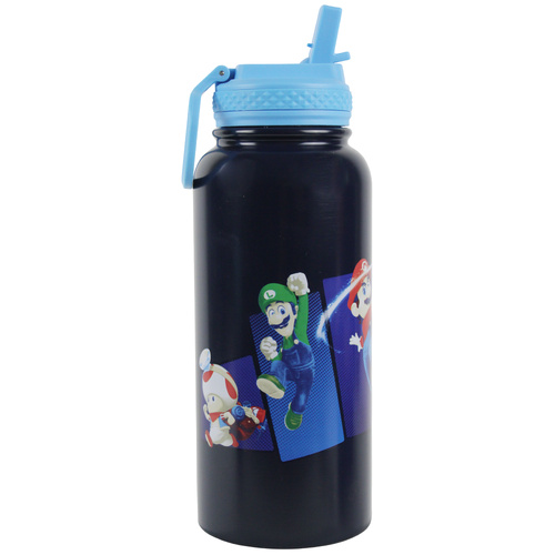 Super Mario 1lt DW Stainless Steel Bottle