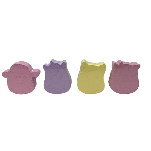 Squishmallows Shaped Bath Bombs 4 pack