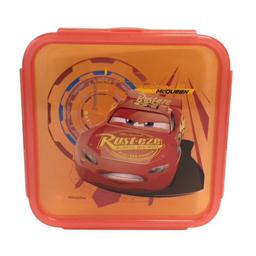 Cars 3 Snap Sandwich Container 