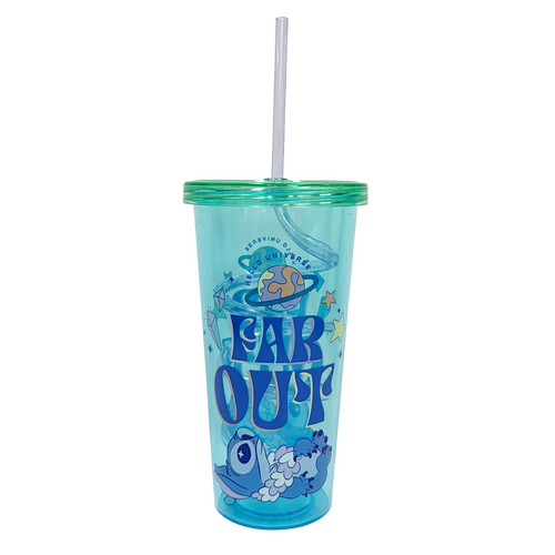 Stitch Curly Straw Tumbler 700ml