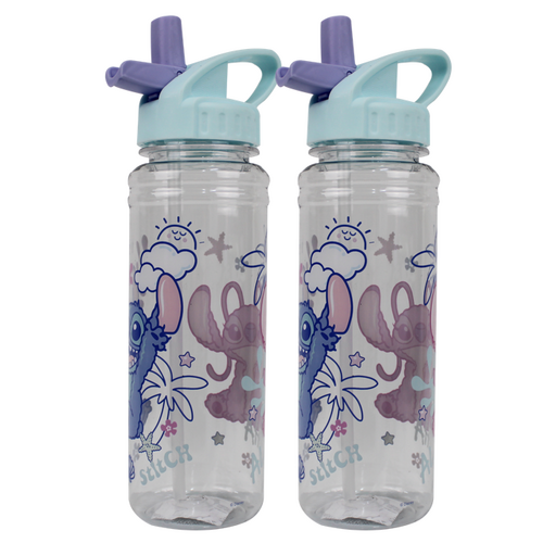 Stitch 769ml Soft Spout Tritan Drink Bottle - 2 Pack
