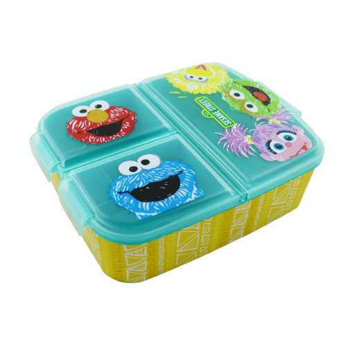 Sesame Street Multi Compartment Lunch Box