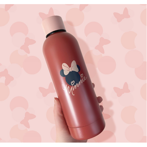 Minnie Mouse 500ml Stainless Steel Bottle